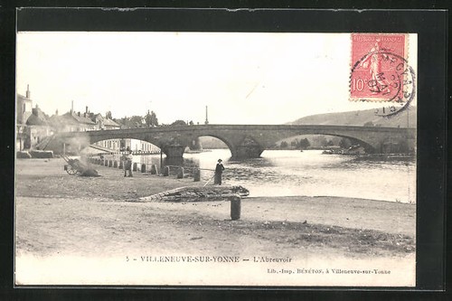Cpa villeneuve sur yonne - cpa, villeneuve-sur-yonne