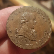 Royaume uni 1/2 Penny 1795 J