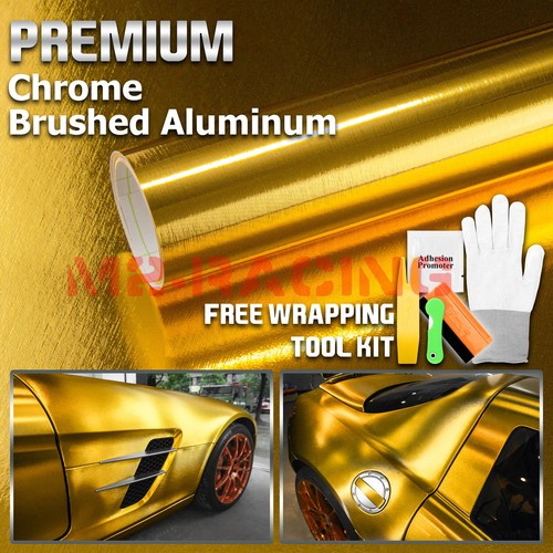 Chrome aluminum gold vinyl - aluminum,