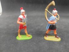 ELASTOLIN / ANTIQUITE  soldats romains légionnaires au défilé 40mm 1/43