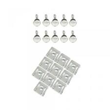 Vis et agrafe de carénage 1/4 de tour Ø5mm x L14mm Bike It pour moto par 10 Neuf