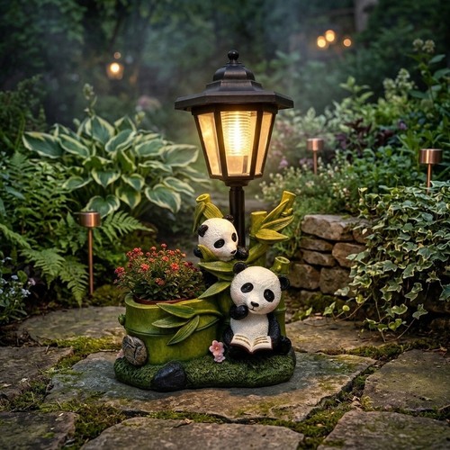 Statue jardin lumière - jardin,