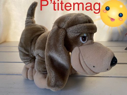 Ancien jouet peluche chien - ancien,