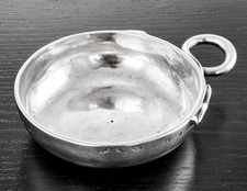 Jean BAUDOT : Tastevin en Argent Massif jur. de Reims Troyes TONNERRE 1782-83