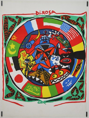 Rosa hervé affiche - di,