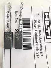 Balais de charbon HILTI TE2 TE2-M TE2-S (01) TE6-S TE6-C SF4000 #354648 #265858