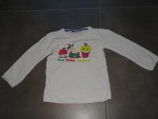 Shirt manches longues blanc - t-shirt,