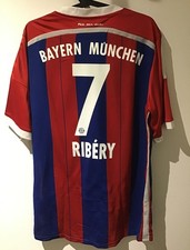 Maillot Jersey Trikot Maglia Camiseta Adidas Home bayern Munich 2014 Ribéry M