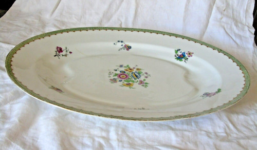 Plat ovale porcelaine limoges - porcelaine,