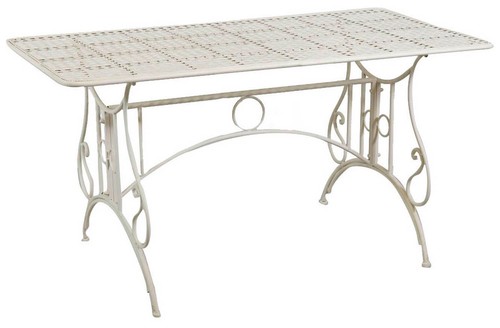 Table fer forgé biscottini - en,