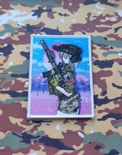 Patch Kawai Femme Soldat de