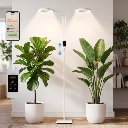 Smart floor grow light timer - floor, &