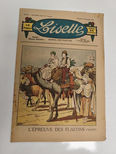 Ancien journal lisette 1934 - ancien,