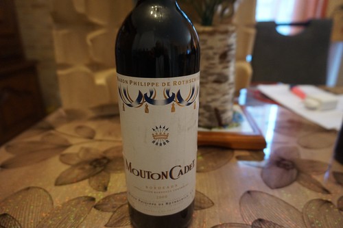 Vin bordeaux mouton cadet - vin,