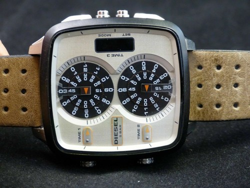 Diezel watch time zones - watch, 3