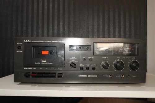 Platine cassette vintage akai - cassette,