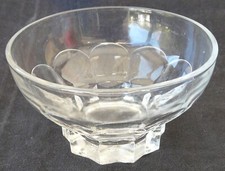Verrine en verre HUILOR – Ref 4250 – Vintage publicitaire