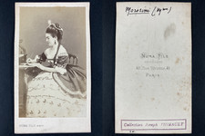 Numa, Paris, Morosini Vintage cdv albumen print. Tirage albumi