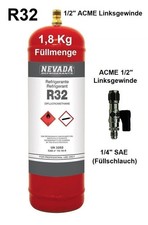 1x BOUTEILLE GAZ RÉFRIGÉRANT