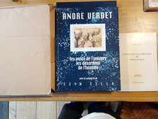 livre ANDRE VERDET les voies de l'univers les desordres de l'homme N°200 sur 500