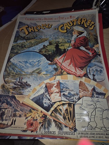 Affiche chemins fer - affiche, de
