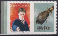 France 2007:Fête du timbre "Harry Potter" adhésif 114 Harry Potter NEUF ** LUXE