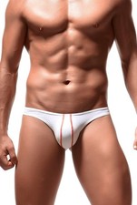 Hommes String en Soie Glacée