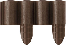 Cellfast Bordure De Jardin 5901828858512 Palissade, Marron, 10 Pièces, 2,4 X 0.2