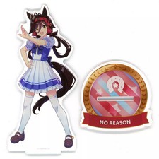 No Reason (Uniform Ver.) Support acrylique officiel Uma Musume 14 x 6 cm (2024)