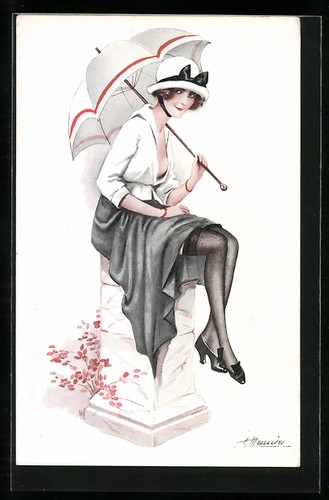 Carte postale artiste - carte, d'artiste