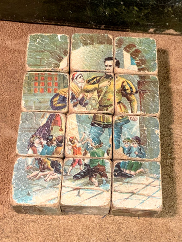Ancien petit jeux cube - petit, en