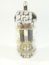 one Miniwatt Dario 12AX7 ECC83 code mC2 F9C4 matched strong like NOS