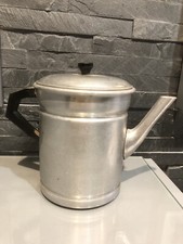 Ancienne verseuse à café cafetiére en alu Made in Italy