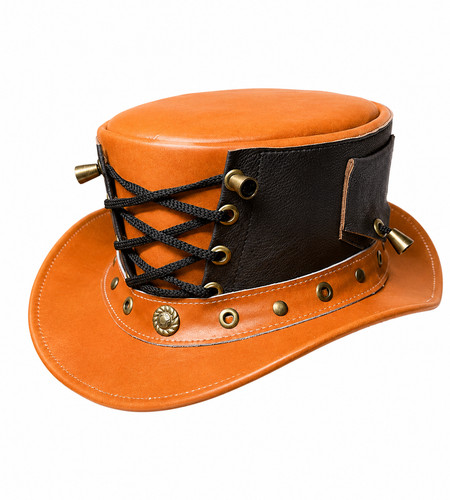 Chapeau haut forme corset - de,