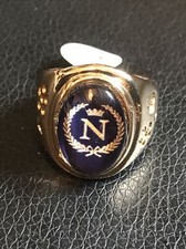 Grosse BAGUE CHEVALIERE Ovale