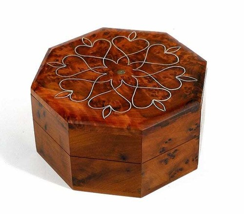 Coffret bijoux bois - bijoux, de