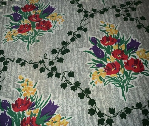 Tissu vintage coton