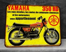 Plaque métal Yamaha RD 350