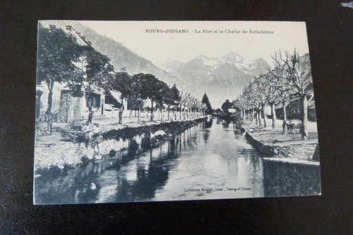 Cpa bourg oisans la rive - cpa,