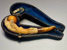 Pipe Écume De Mer  Et Ambre