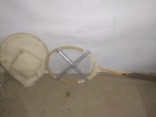 Ancienne Raquettes Tennis Bois Flash Donnay