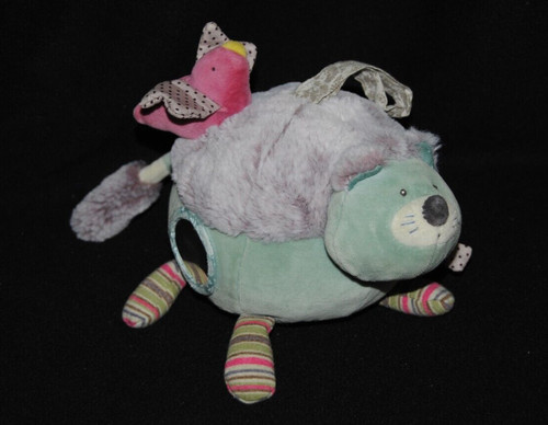 Peluche doudou chat boule - doudou,