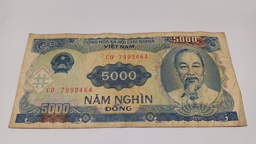 Billet asie viet nam 5000 - billet,