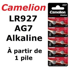 Pile Bouton LR927 / SR927SW / SR927W / SR927 / AG7 / LR57 / 395 / Camelion 1,5V