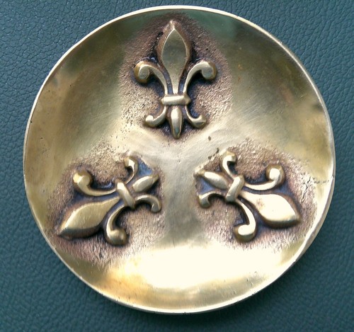 Coupelle cendrier en bronze - cendrier,