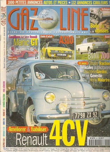 Gazoline manic alpine - gt,