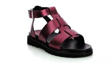 Kickers Sandales Neorock Rouge Metallise 894961-5043