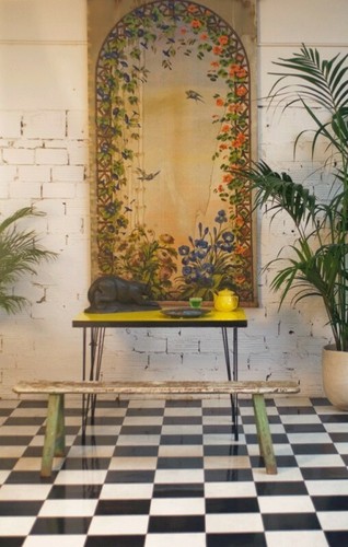 Table formica bistro vintage