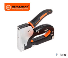 Agrafeuse Mural Bois Pistolet Professionel WERCKMANN® + 2 boites Agrafes