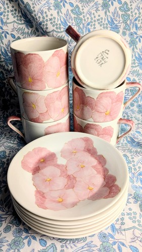 Lot céramique tasses 6 - lot,
